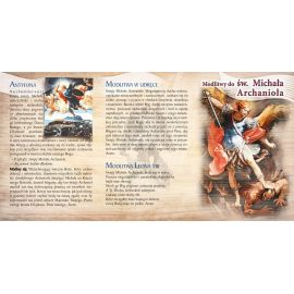 Folder składany Modlitwy do św. Michała Archanioła - Folder religijny