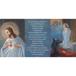 Folder składany Serce Jezusa - Folder religijny