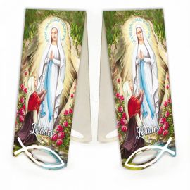 Zakładka Matka Boża z Lourdes (3) - Zakładki religijne do książek