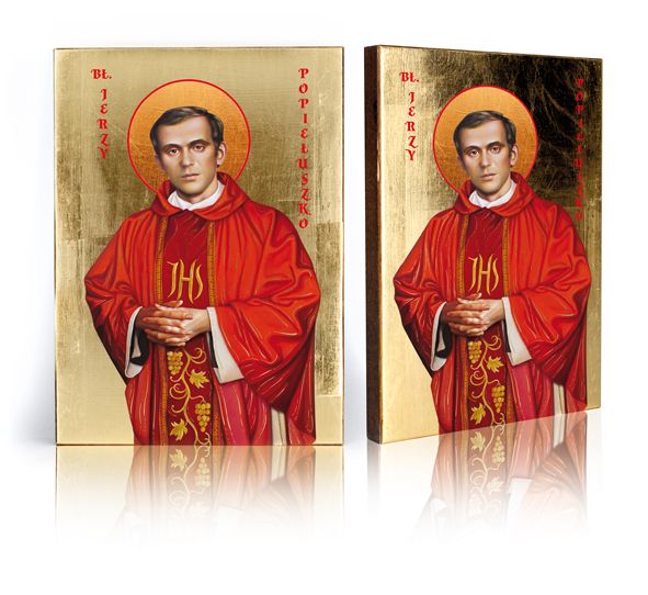 Ikona św. Jerzy Popiełuszko - Święci i Błogosławieni - Nowość