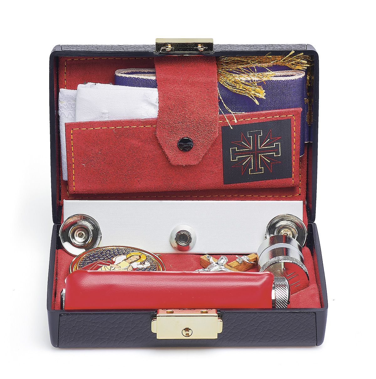 Bursa z wyposażeniem liturgicznym (7) - BURSY, ZESTAWY DO CHORYCH - Nowość