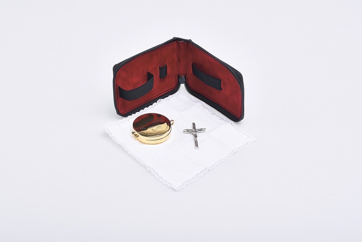 Bursa z wyposażeniem liturgicznym (10) - BURSY, ZESTAWY DO CHORYCH - zdjęcie 2 - Bursa z wyposażeniem liturgicznym (10)