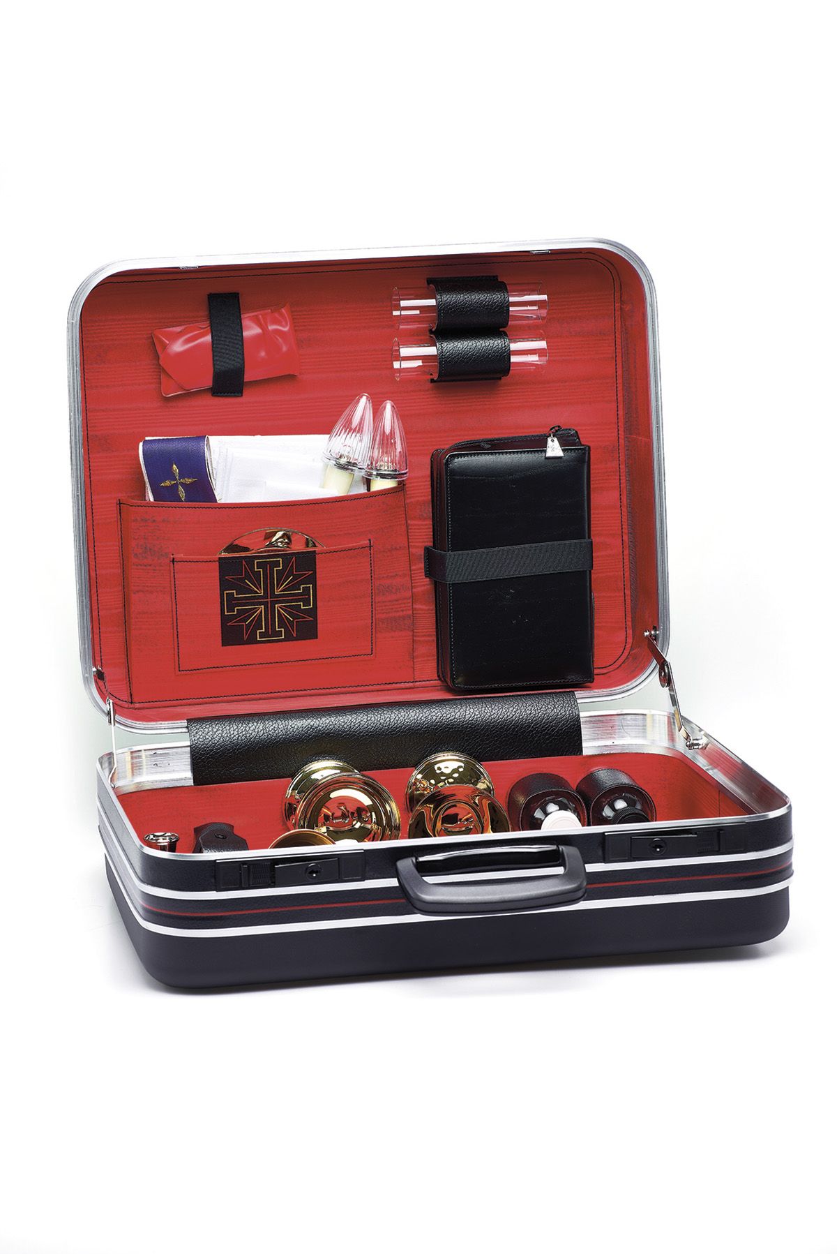 Komplet podróżny dla kapłana - walizka celebransa (12) - ZESTAWY TURYSTYCZNE, MAŁY KSIĄDZ - zdjęcie 2 - Komplet podróżny dla kapłana - walizka celebransa (12)