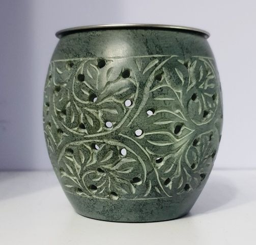 Kadzielnica domowa - kamień mydlany - 8 cm (1) - KADZIELNICE DOMOWE - Kadzielnica domowa - kamień mydlany - 8 cm (1)