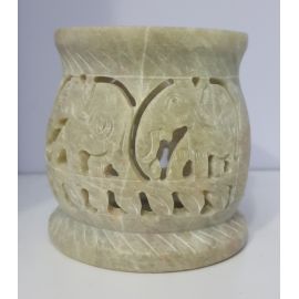 Kadzielnica domowa - kamień mydlany - 9 cm (7) - KADZIELNICE DOMOWE