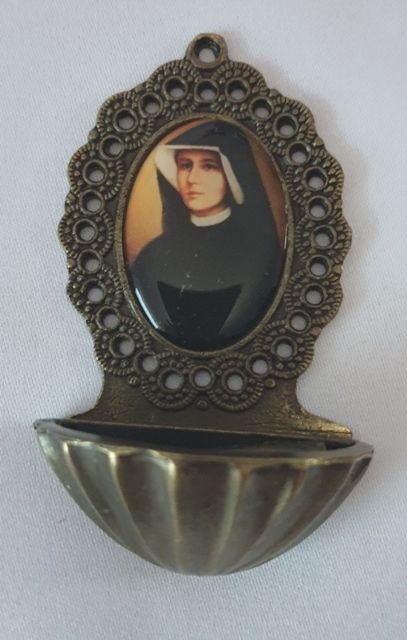 Kropielniczka metalowa - KROPIELNICE I KROPIDŁA - zdjęcie 4 - Kropielniczka metalowa