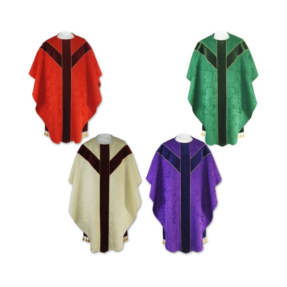 Komplet 4 ornatów semi - gotyckie - Ornaty Semi Gotyckie - Nowość