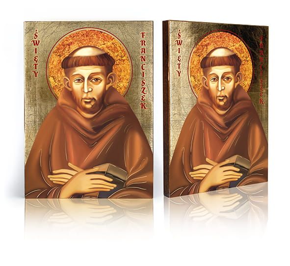 Ikona Święty Franciszek (3) - Święci i Błogosławieni - Nowość