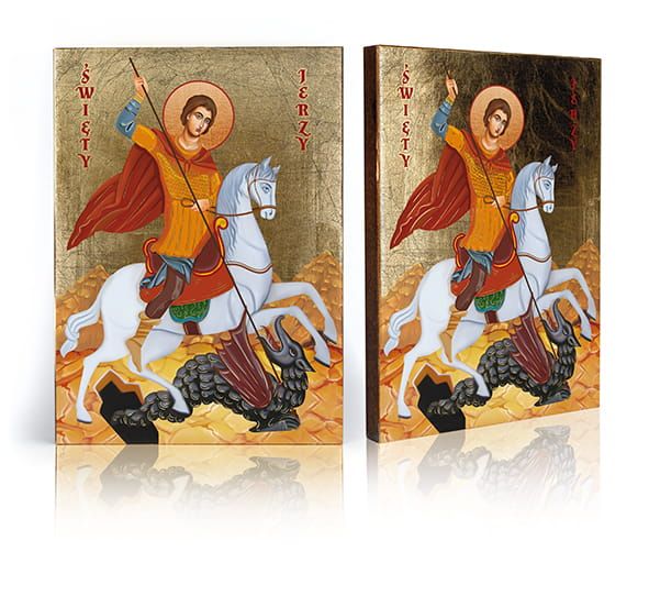 Ikona Święty Jerzy Zwycięzca - Święci i Błogosławieni - Nowość