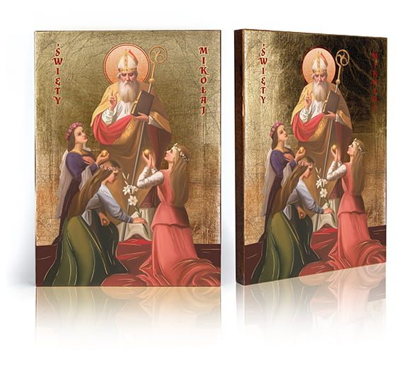 Ikona Święty Mikołaj (3) - Święci i Błogosławieni - Nowość