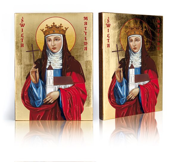 Ikona Święta Matylda - Święci i Błogosławieni - Nowość