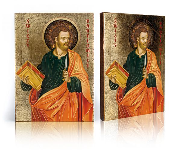 Ikona Święty Bartłomiej Apostoł - Święci i Błogosławieni - Nowość