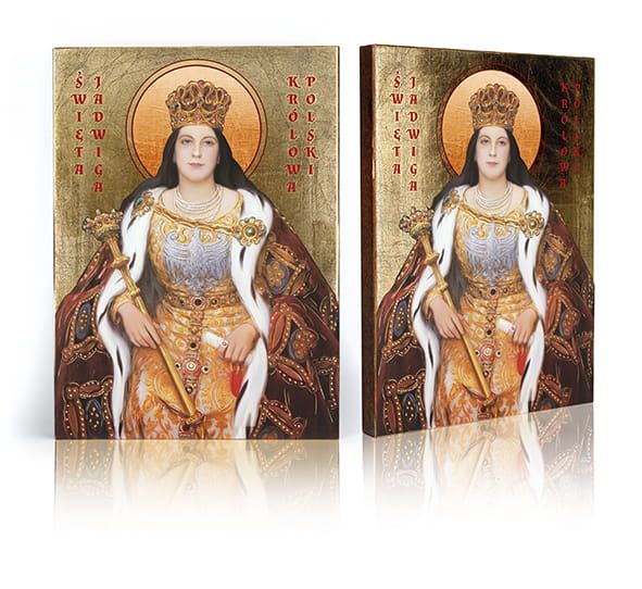 Ikona Święta Jadwiga - Królowa Polski (2) - Święci i Błogosławieni - Nowość