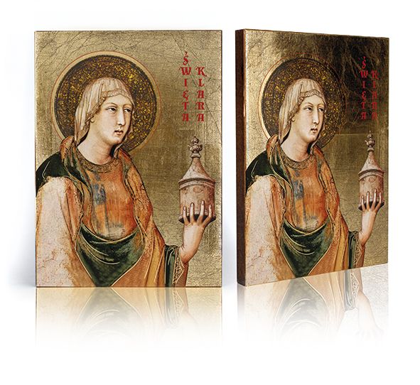 Ikona Święta Klara - Święci i Błogosławieni - Nowość