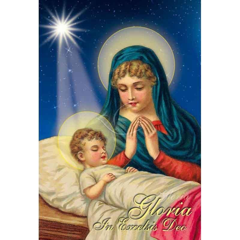 Plakat Bożonarodzeniowy – Gloria In Excelsis Deo - Plakaty Bożonarodzeniowe - Plakat Bożonarodzeniowy – Gloria In Excelsis Deo