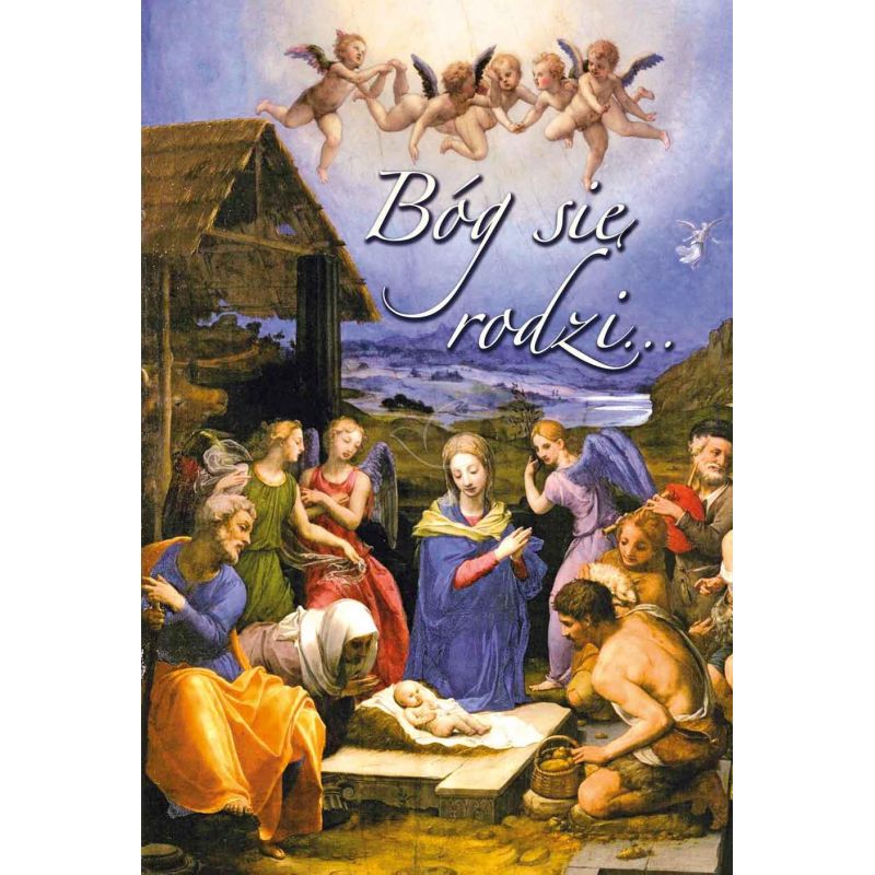 Plakat Bożonarodzeniowy - Bóg się rodzi… - Plakaty Bożonarodzeniowe - Plakat Bożonarodzeniowy - Bóg się rodzi…