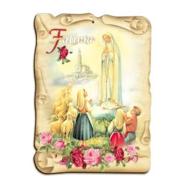 Obraz na HDF format A5 - Matka Boża Fatimska (6) - Obrazek religijny płyta HDF