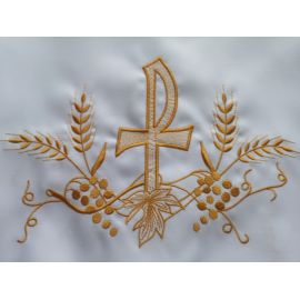 Obrus ołtarzowy (15) - OBRUSY OŁTARZOWE - zdjęcie 4 - Obrus ołtarzowy (15)