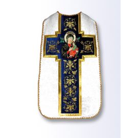 Ornat rzymski haftowany Matka Boża Nieustającej Pomocy - Ornaty Maryjne