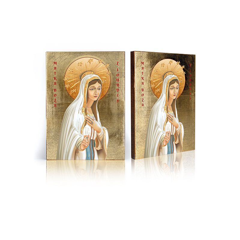 Ikona Matka Boża z Lourdes - Francja - Matka Boża - Ikona Matka Boża z Lourdes - Francja
