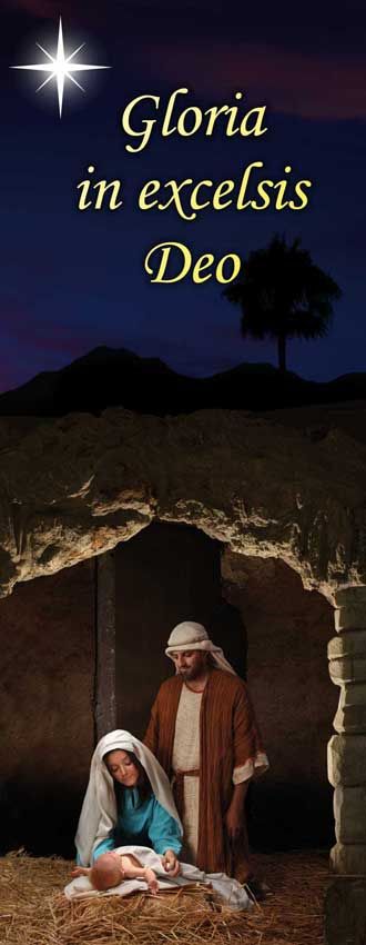 Baner na Boże Narodzenie - Gloria in Excelsis Deo (1) - Boże Narodzenie - Nowość