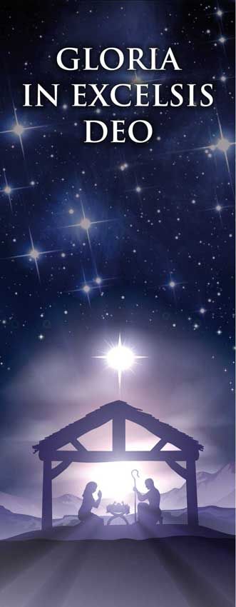 Baner na Boże Narodzenie - Gloria in Excelsis Deo (2) - Boże Narodzenie - Nowość