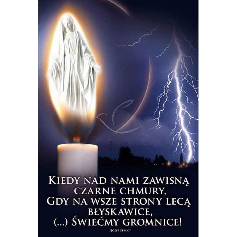 Plakat - Kiedy nad nami zawisną czarne chmury… - Plakaty adwentowe