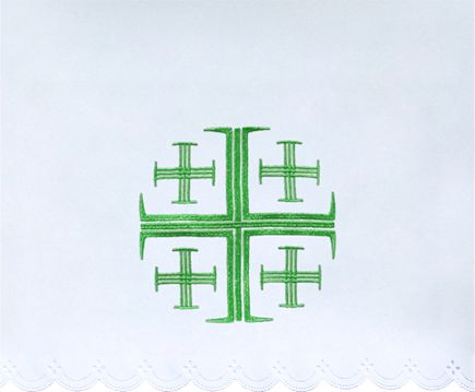 Obrus ołtarzowy (35) - OBRUSY OŁTARZOWE - Nowość