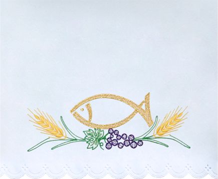 Obrus ołtarzowy (25) - OBRUSY OŁTARZOWE - Nowość