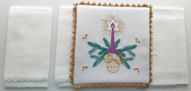 Bielizna kielichowa adwentowa (2) - Zestawy - zdjęcie 2 - Bielizna kielichowa adwentowa (2)