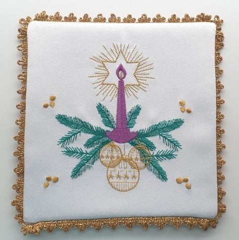 Bielizna kielichowa adwentowa (2) - Zestawy - zdjęcie 4 - Bielizna kielichowa adwentowa (2)