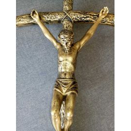 Krzyż Papieski z zawieszką 55/30 cm. - Chrystus - zdjęcie 3 - Krzyż Papieski z zawieszką 55/30 cm.