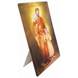 Święty Józef - Stojaczek papierowy (2) - Folder religijny