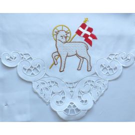 Obrus ołtarzowy haftowany - wzór Wielkanocny (89) - OBRUSY WIELKANOCNE