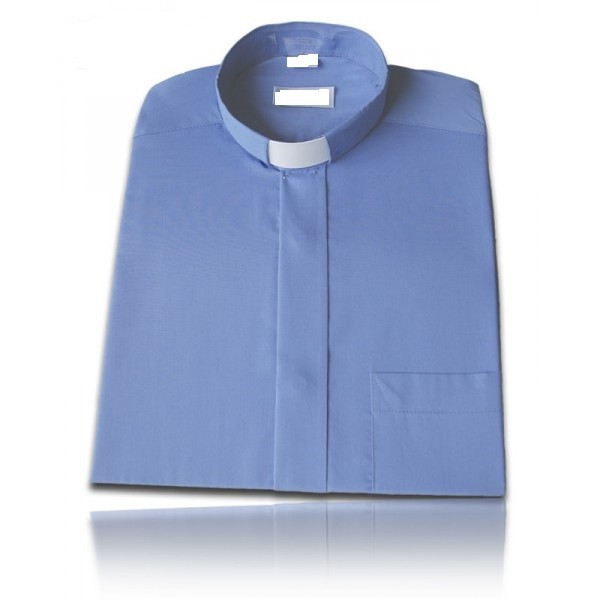 Koszula kapłańska długi rękaw (na spinki pojedyncze) - KOSZULE KAPŁAŃSKIE - zdjęcie 4 - Koszula kapłańska długi rękaw (na spinki pojedyncze)