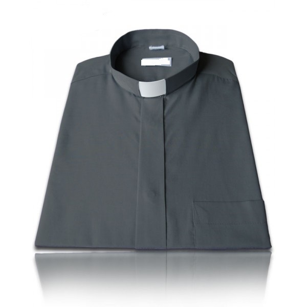 Koszula kapłańska długi rękaw (na spinki pojedyncze) - KOSZULE KAPŁAŃSKIE - zdjęcie 6 - Koszula kapłańska długi rękaw (na spinki pojedyncze)