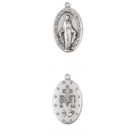 Medalik metalowy Matka Boża Niepokalana 3 cm - Medaliki włoskie metalowe - zdjęcie 2 - Medalik metalowy Matka Boża Niepokalana 3 cm
