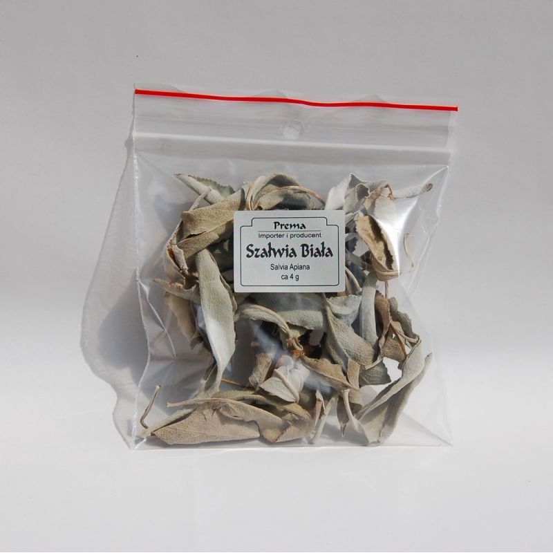 Szałwia biała - 5 g - KADZIDŁA, WĘGIELKI - Nowość