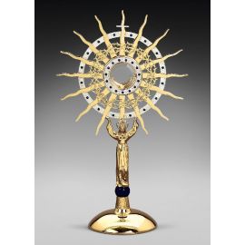 Monstrancja Maryjna, pozłacana - 74 cm (D29) - MONSTRANCJE