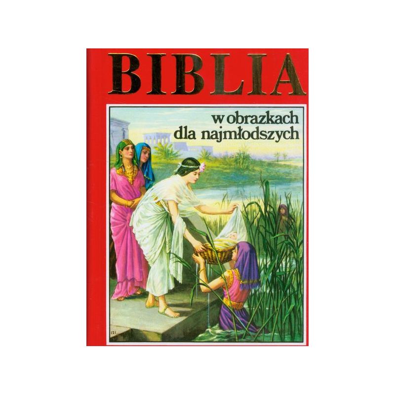 Biblia w obrazkach dla najmłodszych - czerwona - Pismo święte, biblia - Biblia w obrazkach dla najmłodszych - czerwona