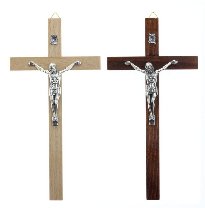 Krzyż drewniany na ścianę - 20 cm - KRZYŻE, KRZYŻYKI - Nowość