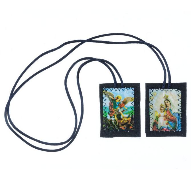 Szkaplerz św. Michała Archanioła - KRZYŻE, KRZYŻYKI - Nowość