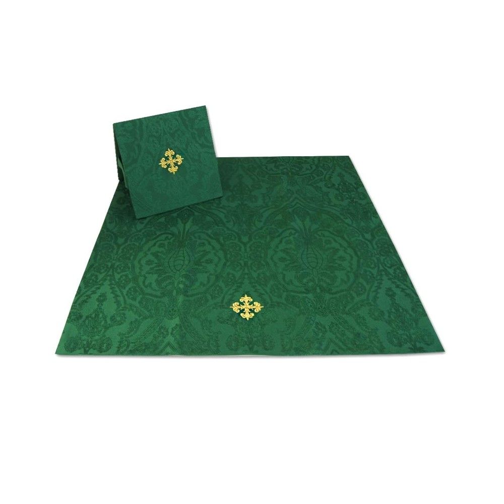 Bursa + welon na kielich, kolor zielony - BURSY, ZESTAWY DO CHORYCH - Nowość