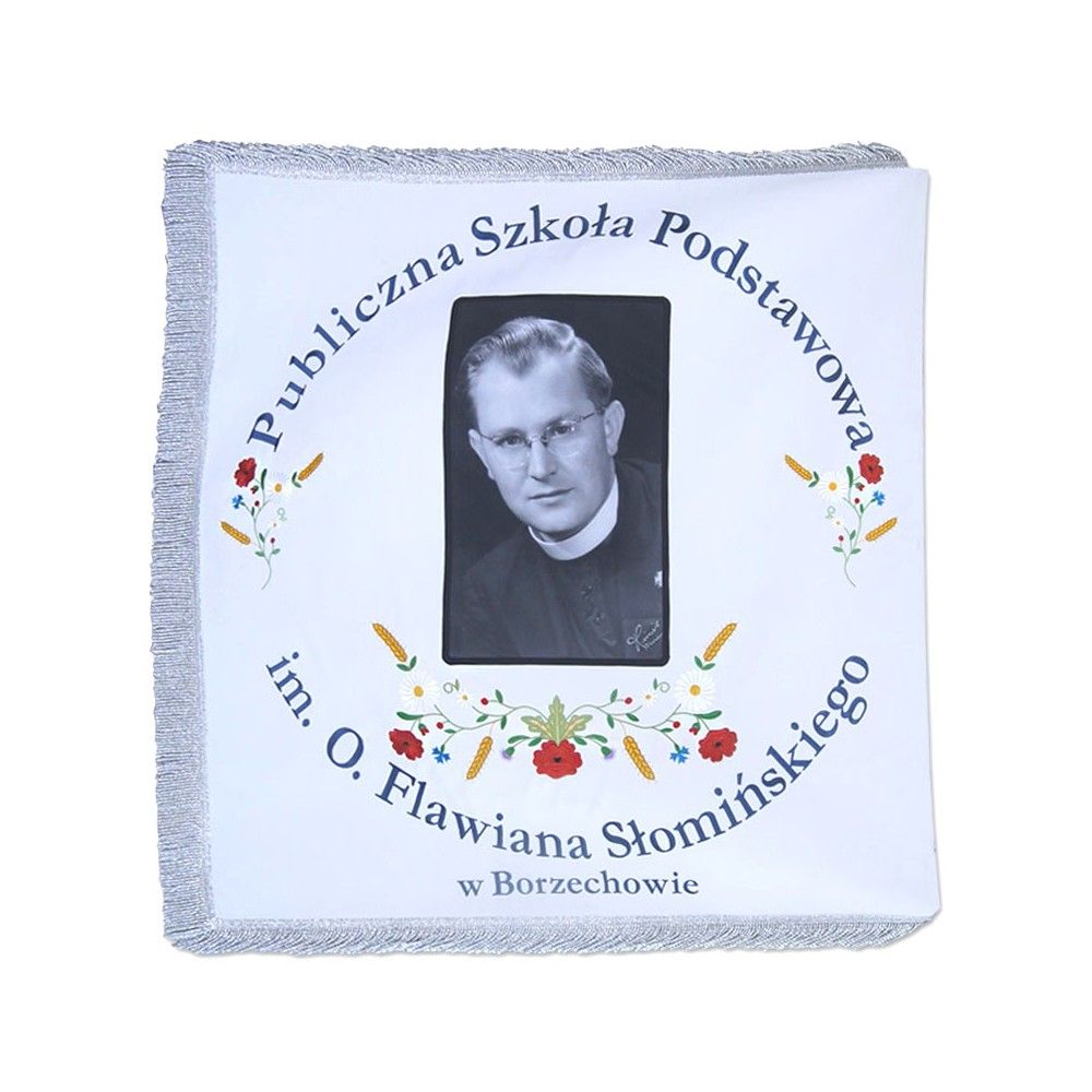 Sztandar szkolny model 1 - CHORĄGWIE, SZTANDARY - zdjęcie 2 - Sztandar szkolny model 1