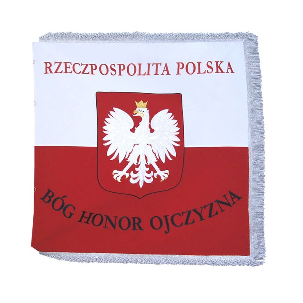 Sztandar szkolny model 1 - CHORĄGWIE, SZTANDARY - zdjęcie 3 - Sztandar szkolny model 1