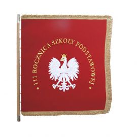 Sztandar szkolny model 2