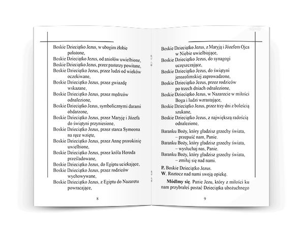 Módlmy się… Do Dzieciątka Jezus - MODLITEWNIKI - zdjęcie 2 - Módlmy się… Do Dzieciątka Jezus