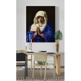 Obraz Matka Boża modląca się - płótno canvas (21) - Obrazy na płótnie canvas - zdjęcie 2 - Obraz Matka Boża modląca się - płótno canvas (21)