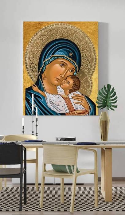 Obraz Matka Boża z Jezusem - płótno canvas (33) - Obrazy na płótnie canvas - zdjęcie 2 - Obraz Matka Boża z Jezusem - płótno canvas (33)