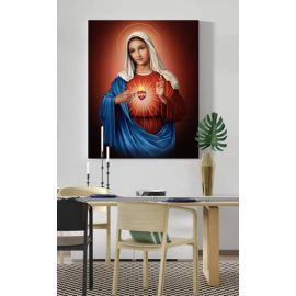 Obraz Serce Maryi - płótno canvas (41) - Obrazy na płótnie canvas - zdjęcie 2 - Obraz Serce Maryi - płótno canvas (41)